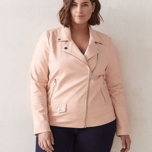 Penningtons Faux Leather Pink Jacket